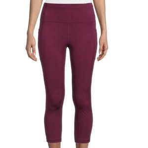 Avia Women's Active Performance Print Capri High Waist w Side Pockets (XS-2XL)